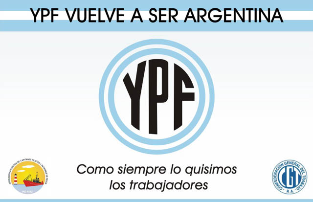 YPF vuelve a ser argentina. Click! para ampliar